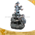 Boy and Girl Bronze Child Fountain for Sale GBFN-C028A